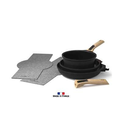 Cookut Cocotte. Kit de sartenes francesas con mango extraíble