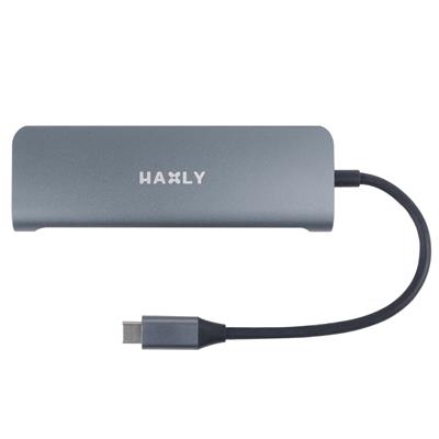 Hub USB Haxly HUBi C6 6 in 1 USB-C - Space Gray