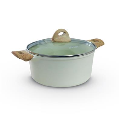 CAROTE Cacerola antiadherente 24 cm - Blanco