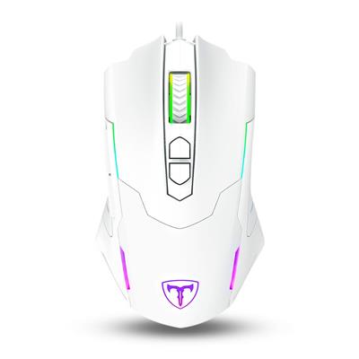 Mouse Gamer T-Dagger T-TGM206W RGB Beifadier RGB White USB