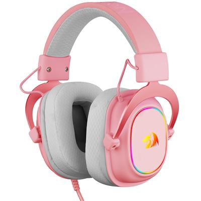 Auricular Redragon H510 Zeus X Pink RGB USB MIC