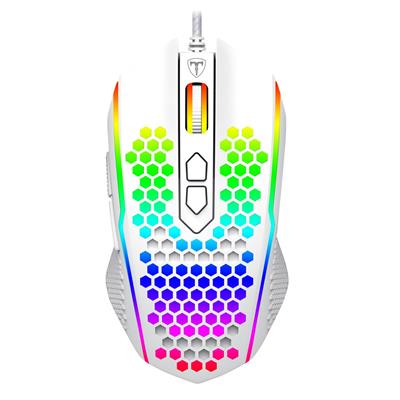 Mouse Gamer T-Dagger TGM310W-RGB Imperial White