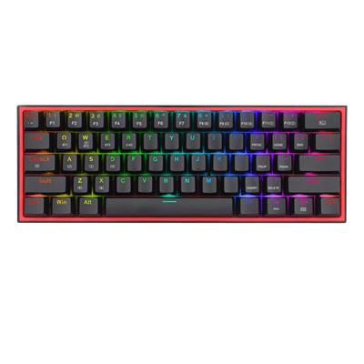 Teclado Redragon Fizz Pro Black red switch spanish wireless K616-RGB B SP