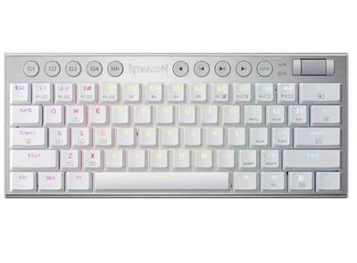 Teclado Redragon Horus Mini White red switch english CABLEADO K632W-RGB3