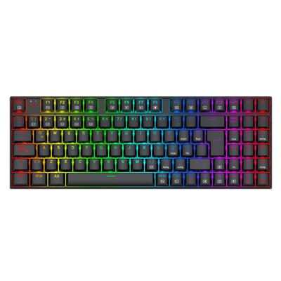 Teclado Redragon Ziggs Black red switch  Español LA K669-RGB-SP