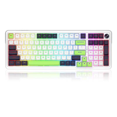 Teclado Redragon Eisa K686WBG-RGB-MAX EN - white/black/green